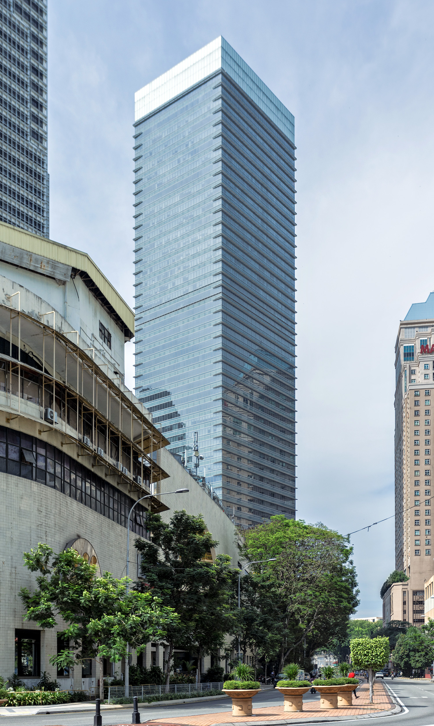 Capital Square Tower 2, Kuala Lumpur - View from the north. © Mathias Beinling